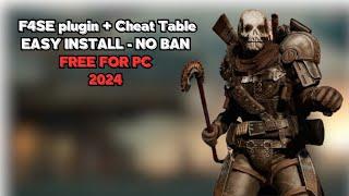 How To Install F4SE  + Cheat Table Fallout  4  / FREE FOR PC *2024*