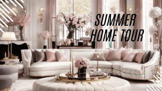 2024 Summer House Tour!  + Welcome to Tammy's Glam Home #home