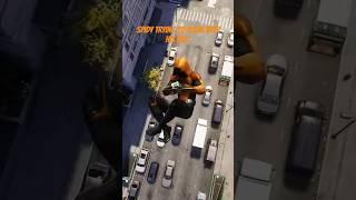 Peter got an orange  suit and chilling #ps5 #gaming #spiderman2