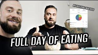 FULL DAY OF EATING | BULKING FOR THE OLYMPIA