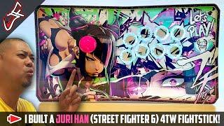 Juri Han (Street Fighter) LIVE !4TW Fightstick Build!