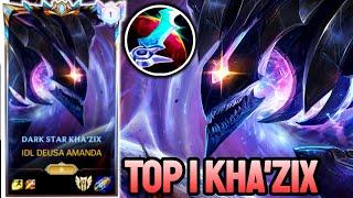 WILD RIFT KHA'ZIX - TOP 1 KHA'ZIX GAMEPLAY -  CHALLENGER RANKED