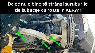 Evită greșeala aceasta de montaj, care omoară bucșele de pe mașina ta!