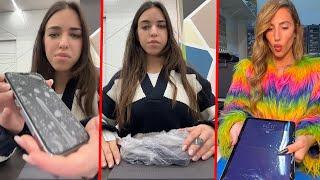 ASMR SISTER NEWMARTINA REMOVE DISGUSTING SCREEN PROTECTOR VS TAMAR FIX IPAD