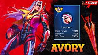 road to top 1 global leomord - avory | MLBB