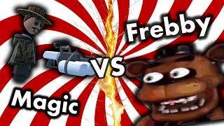 Magic VS FREDDY FAZBEAR || Rec Room