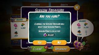 Autumn Season - Claiming Season Treasure Rewards - Angry Birds 2