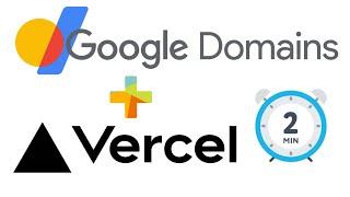 Add custom Google Domain to Vercel Project - SIMPLE Set up in 2 minutes!