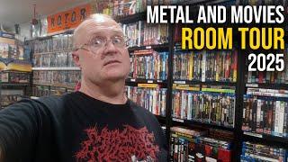 Movie and Metal MANCAVE 2025 Room Tour!