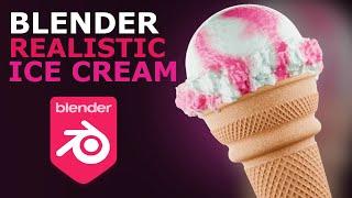 Blender 4.2 | Make Ice Cream | Tutorial