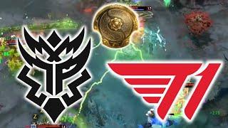 T1 vs THUNDER PREDATOR - NO MERCY !!! The International 10 Dota 2