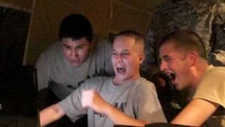 2 Kids 1 Sandbox - Army Reaction