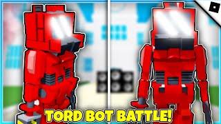 How to get "BEAT BOT TORD BATTLE" BADGE + MORPH in FROST'S FRIDAY NIGHT FUNK ROLEPLAY - ROBLOX