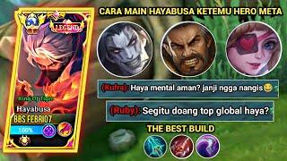 Awal Nya Di Remehin !!! Ending Nya Bikin Musuh Terdiam !! | Build Hayabusa Tersakit 2024