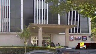 Intruder shot by security guard at WTTG-TV in DC