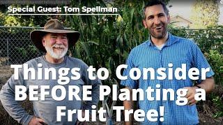 DON'T PLANT Fruit Trees Before Considering These Things! | W/Guest Tom Spellman -Dave Wilson Nursery