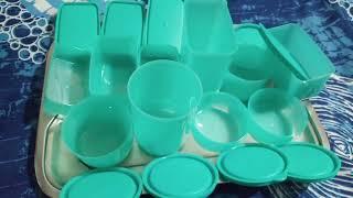 Mastercook Propylene Grocery Container set of10(Mint Blue)