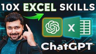 10X Excel Skills with ChatGPT AI | Excel Tutorial