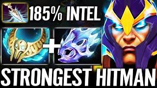  GOD Silencer Revenant Brooch + Moonshard HIT MAN — 185% INT as DMG 18sec RIP Roshan Dota 2 Pro