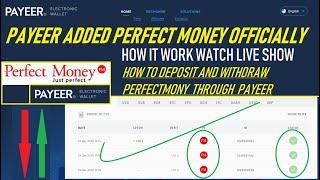 how to send payeer to perfectmony HOW TO WITHDRAW AND DEPOSIT PERFECTMONEY IN PAYEER