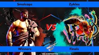 No Style Skirmish - Smolcaps (Ryu) vs Zykles (Kimberly) - SF6 - Winners Finals