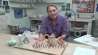 Pinching teapots online class | TeachinArt