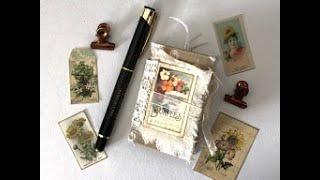 Micro Mini Junk Journal - ARTYmaze DT - Sunflower Bloom