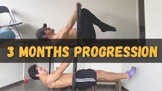 My 3 Month Front Lever Progression