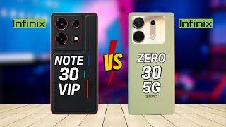 Infinix Note 30 VIP Racing Edition vs Infinix Zero 30 5G