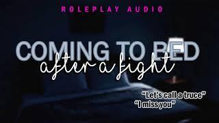 Going to bed together after a fight - gentle, forgiving sleep aid || F4A Roleplay Audio