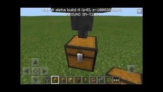 Воронка и автоматическая печь в Minecraft PE
