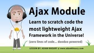 Ajax Framework Tutorial JavaScript Module Programming PHP Script Included