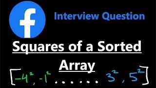 Squares of a Sorted Array - Leetcode 977 - Python