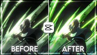 EASY! 4K/CC Quality in Just 1 Minutes!! | CapCut AMV/Edit Tutorial