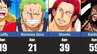 Who is the OLDEST? Age of One Piece Characters