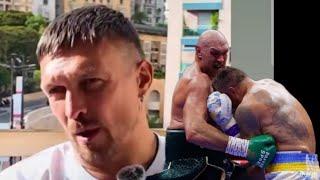 'I LEARNED ALOT FROM TYSON FURY INSIDE THE RING.'~.OLEKSANDR USYK