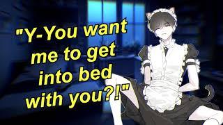 [m4m] fun with your cat boy maid in bed! (friends to lovers)