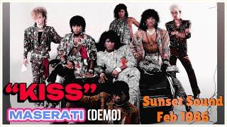 "KISS" (Mazerati Demo) 1986 @sunsetsoundrecorders