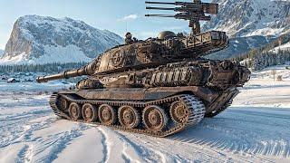 AMX M4 mle. 54 - He Played Smart on the Glacier Map - World of Tanks