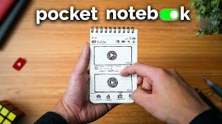 I replaced my phone with a pocket notebook.