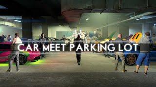 GTA 5 | Car Meet Parking Lot | Free MLO Interior | FiveM / SP