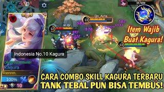 KAGURA BUILD TERSAKIT 2021 | PENJELASAN PASIF & CARA COMBO SKILL KAGURA | BEST BUILD KAGURA