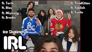 The Roomies Go Ice Skating IRL ft. Tarik (FULL FOOLISH VOD)