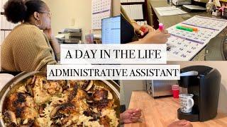 (Vlog 9) A Day In The Life of a Administrative Assistant in Atlanta | Full-Time Office Job