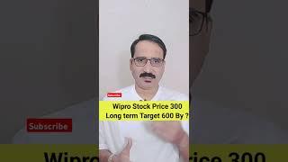 Wipro Stock Target - Investment Long Term Tips - Broker Target | #stocks #shorts #sharemarket