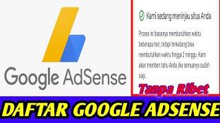 Cara Mendaftar Google Adsense Tanpa 1000 Subscriber dan 4000 jam tayang