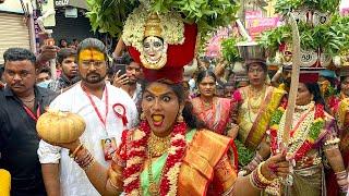 Jogini Shyamala at Secunderabad Bonalu 2024 | Jogini Shyamala Bonam Dance at Lashkar Bonalu 2024