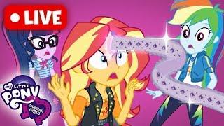  Equestria Girls  LIVE  My Little Pony 24/7 | Full Episodes Children's Cartoon