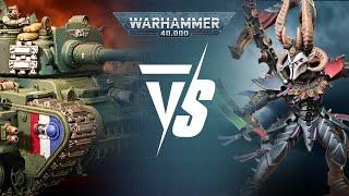 NEW Astra Militarum Vs Drukhari: 2000pts Warhammer 40K Battle Report