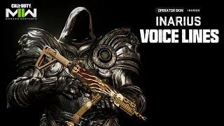 EVERY INARIUS OPERATOR VOICE LINES  MWII